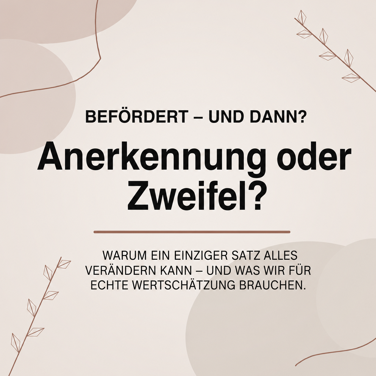 Frauenquote -Oder wahre Beförderung?